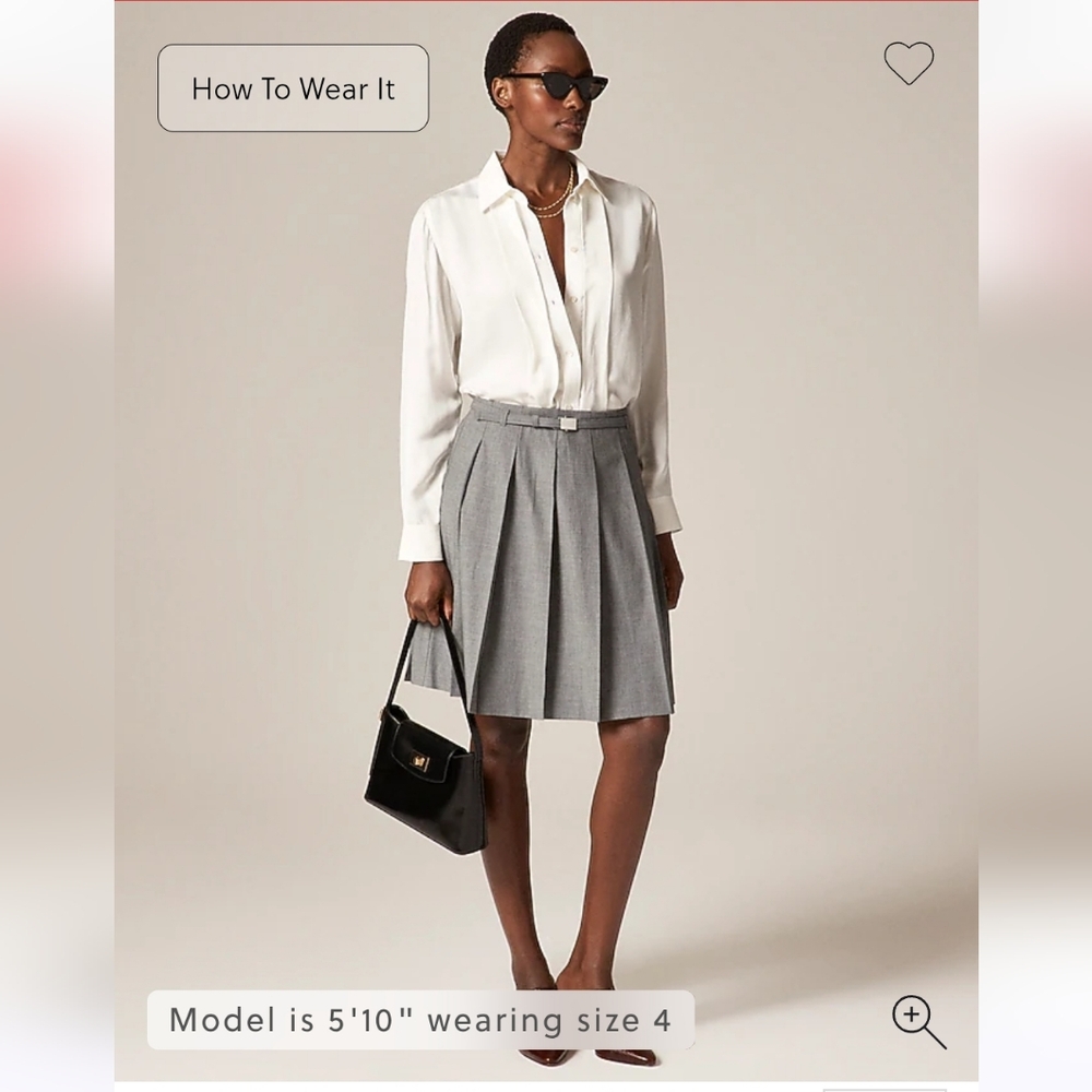 NWT J.Crew Women's Jules classic-fit shirt Cream Sz 10 $138 Old Money